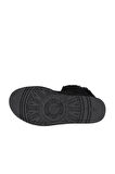 Bueno Shoes Siyah Süet Kadın Dolgu Topuklu Bot 05ag2104054