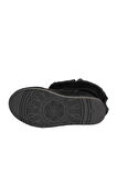 Bueno Shoes Siyah Süet Kadın Dolgu Topuklu Bot 05ag2024054