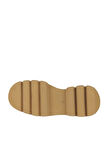 Bueno Shoes Kahverengi Deri Kadın Dolgu Topuklu Ayakkabı 01wz8401