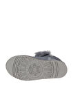 Bueno Shoes Mavi Süet Kadın Dolgu Topuklu Bot 05ag2104054