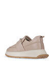 Bueno Shoes Vizon Deri Kadın Dolgu Topuklu Ayakkabı 01wa7401302