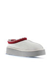 Bueno Shoes Bej Süet Kadın Dolgu Topuklu Bot 05ag6054054