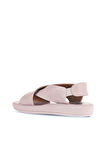 Bueno Shoes Gül Kurusu Deri Kadın Düz Sandalet 01wy2303