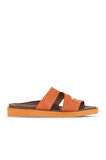 Bueno Shoes Turuncu Alf Süet Kadın Düz Terlik 01wa5406