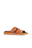 Bueno Shoes Turuncu Alf Süet Kadın Düz Terlik 01wa5406