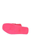 Bueno Shoes Fuşya Deri Kadın Düz Terlik 01ws2810