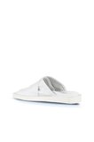 Bueno Shoes Beyaz Deri Kadın Düz Terlik 01ws2810
