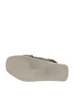 Bueno Shoes Gri Deri Kadın Sandalet 01wu3309