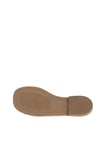 Bueno Shoes Taba Koyu Deri Kadın Düz Terlik 01wa3602
