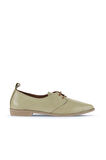 Bueno Shoes Haki Deri Kadın Düz Ayakkabı 01wa0210