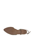 Bueno Shoes Haki Deri Kadın Düz Sandalet 01wa3302