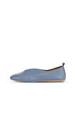 Bueno Shoes Mavi Flotter Deri Kadın Babet 01wn0710