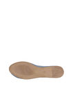 Bueno Shoes Mavi Flotter Deri Kadın Babet 01wn0710