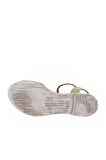 Bueno Shoes Haki Deri Kadın Düz Sandalet 01wn5003