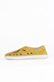 Bueno Shoes Sarı Flotter Deri Kadın Günlük Ayakkabı 01wq0402
