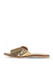 Bueno Shoes Bronz Deri Kadın Düz Terlik 01wa5701