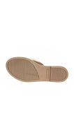 Bueno Shoes Bronz Deri Kadın Düz Terlik 01wa5701