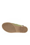 Bueno Shoes Haki Deri Kadın Düz Sandalet 01wa5706