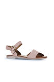 Bueno Shoes Pudra Alf Süet Kadın Düz Sandalet 01wa3011