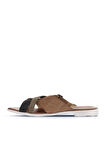 Bueno Shoes Taba Multi Alf Süet Kadın Düz Terlik 01wa3019
