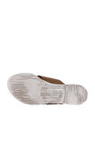 Bueno Shoes Taba Multi Alf Süet Kadın Düz Terlik 01wa3019
