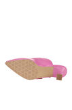 Bueno Shoes Fuşya Deri Kadın Topuklu Terlik 01wa1301