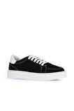 Bueno Shoes Siyah Süet Kadın Spor Ayakkabı 01wa8401