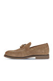 Bueno Shoes Taba Süet Baskılı Erkek Loafer 07ma22152282