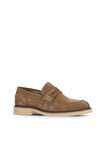 Bueno Shoes Taba Süet Erkek Loafer 07ma22200309