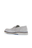 Bueno Shoes Gri Açık Süet Erkek Loafer 07ma22200309