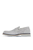 Bueno Shoes Gri Açık Süet Erkek Loafer 07ma22200309