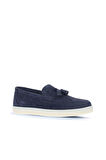 Bueno Shoes Lacivert Süet Erkek Loafer 07ma22372026