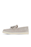Bueno Shoes Bej Süet Erkek Loafer 07ma22372026