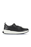 Bueno Shoes Siyah Deri Erkek Spor Ayakkabı 16ma6017