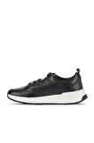 Bueno Shoes Siyah Deri Erkek Spor Ayakkabı 16ma6017