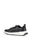 Bueno Shoes Siyah Deri Erkek Spor Ayakkabı 16ma6017