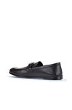 Bueno Shoes Siyah Deri Erkek Loafer 21ma413