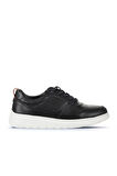 Bueno Shoes Siyah Deri Erkek Spor Ayakkabı 21ma017