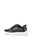 Bueno Shoes Siyah Deri Erkek Spor Ayakkabı 21ma017