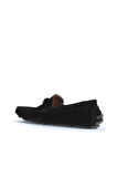 Bueno Shoes Siyah Süet Erkek Loafer 21ma01