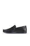 Bueno Shoes Siyah Deri Erkek Loafer 21ma84