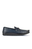 Bueno Shoes Lacivert Deri Erkek Loafer 21ma96