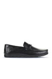 Bueno Shoes Siyah Deri Erkek Loafer 21ma96