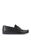 Bueno Shoes Siyah Deri Erkek Loafer 21ma122