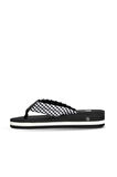 Bueno Shoes Siyah Beyaz Eva Kadın Parmak Arası Terlik 26wt202350