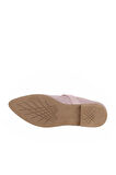 Bueno Shoes Pembe Deri Kadın Babet 01wa9201