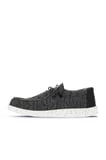 BLACK WHITE HD Hey Dude Wally Sox Erkek Ayakkabı