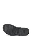 Bueno Shoes Siyah Deri Kadın Düz Bot 01wd2201