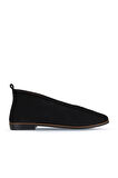 Bueno Shoes Siyah Nubuk Kadın Düz Bot 01wd3504