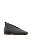 Bueno Shoes Gri Nubuk Kadın Düz Bot 01wd3504